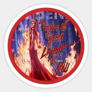 Carrie White Sticker